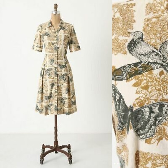 Anthropologie Dresses & Skirts - Girls From Savoy Alary Corduroy Shirtdress